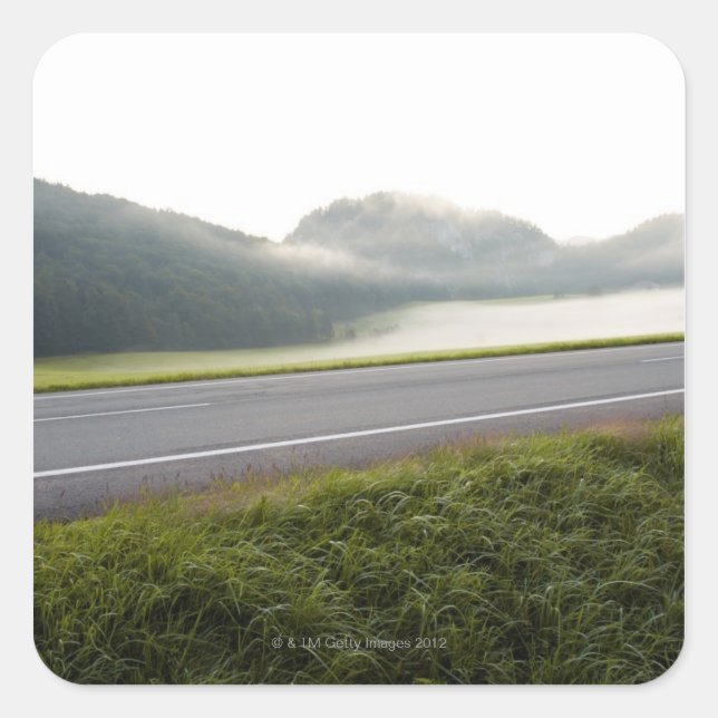 Pegatina Cuadrada fuschl lacustre, salzkammergut, salzburg 3 (Anverso)