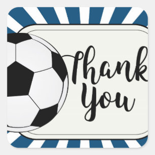 Pegatina Cuadrada fútbol americano