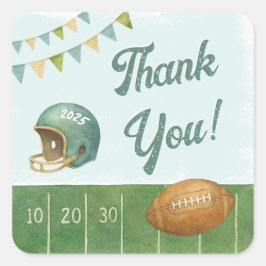 Pegatina Cuadrada Fútbol Rookie of the Year