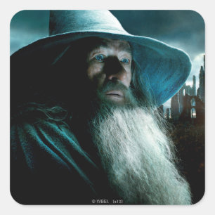 Pegatina Cuadrada Gandalf en Dol Guldur