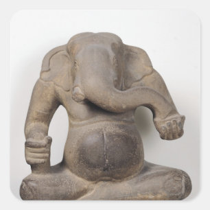 Pegatina Cuadrada Ganesh, de los parentescos de Tuol Pheak