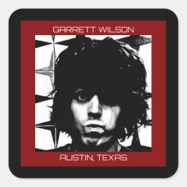 Pegatina Cuadrada Garrett Wilson 2026 Stickers