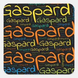 Pegatina Cuadrada Gaspard