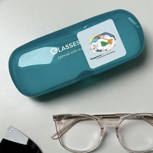 Pegatina Cuadrada Gato del día de lavado