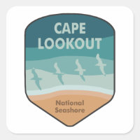 Gaviotas marinas nacionales de Cape Lookout