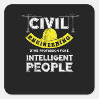 Gente inteligente de ingeniería civil divertida