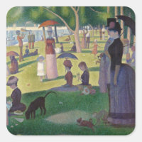 GEORGE SEURAT - Un domingo por la tarde 1884
