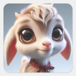 Pegatina Cuadrada Gertrude