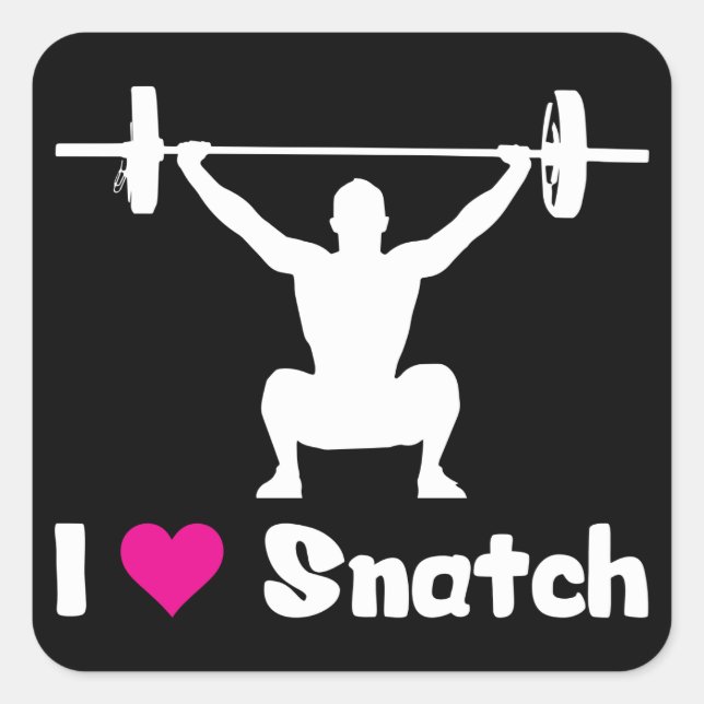 Pegatina Cuadrada Gimnasio Motivacional (Anverso)