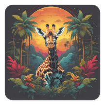 Giraffe en la selva |