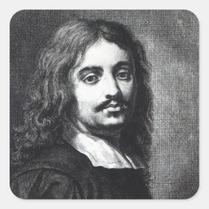 Pegatina Cuadrada Giuseppe Ribera