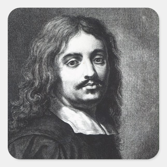 Pegatina Cuadrada Giuseppe Ribera (Anverso)