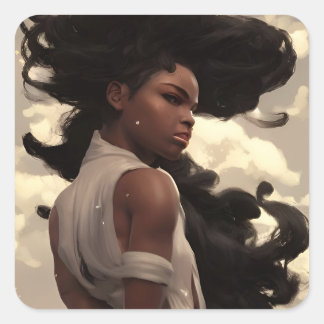 Pegatina Cuadrada Goddess of Beauty