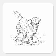 Golden Retriever Feliz, Personalizado