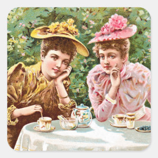 Pegatina Cuadrada Gossip