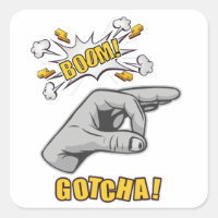 Gotcha Finger Hole Hand Meme Chiste Prank