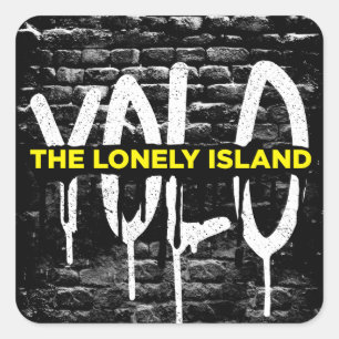 Pegatina Cuadrada Goteo del ladrillo