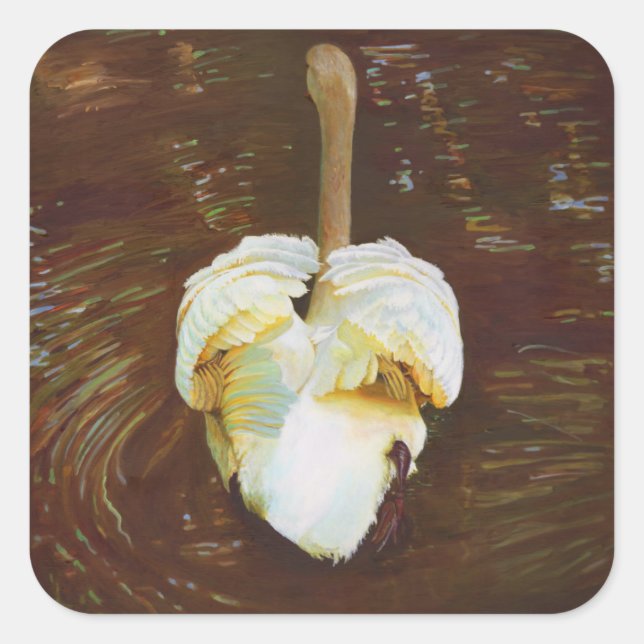 Pegatina Cuadrada Grace 2014 (Anverso)