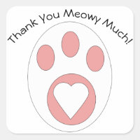 Gracias a Cat Paw Cute Personalizar