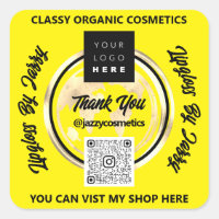 Gracias a la empresa Código QR Logo Mapa mundial d