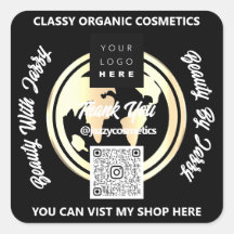 Gracias a los negocios QRCode Logotipo Mapa de pla