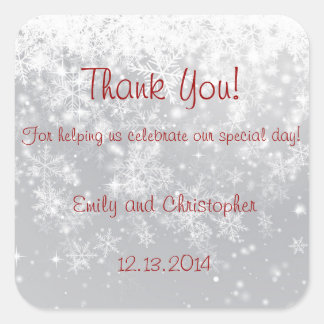 Pegatina Cuadrada Gracias pegatinas