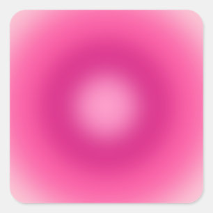 Pegatina Cuadrada Gradiente rosa