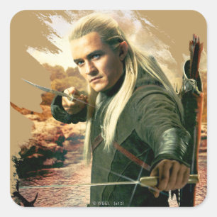 Pegatina Cuadrada Gráfico 2 de LEGOLAS GREENLEAF™