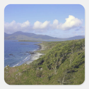 Pegatina Cuadrada Gran Bretaña, Reino Unido, Escocia. En el