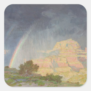 Pegatina Cuadrada Gran Cañón