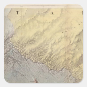 Pegatina Cuadrada Gran Cañón de Arizona