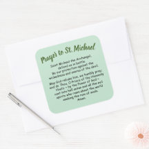 Grandes Pegatinas rezan a San Miguel el Arcángel