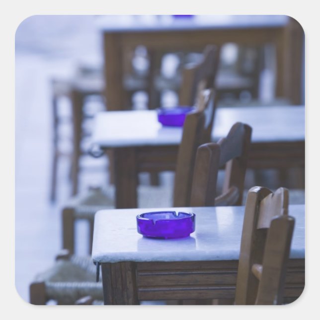 Pegatina Cuadrada GRECIA, CRETE, Provincia de Hania, Hania: 3 veneci (Anverso)