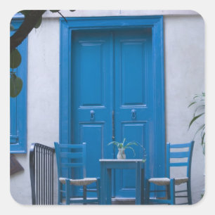 Pegatina Cuadrada GRECIA, CRETE, Provincia de Hania, Hania: Venecian