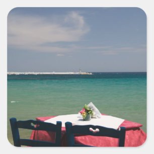 Pegatina Cuadrada GRECIA, Islas del Egeo Nororiental, SAMOS, 4