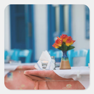 Pegatina Cuadrada GRECIA, Islas del Egeo Nororiental, SAMOS, 5