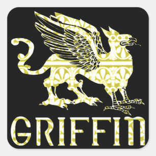 Pegatina Cuadrada Griffin