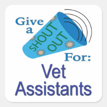 Gritos para los asistentes de veterinaria