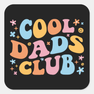 Pegatina Cuadrada Guay Dads Club III