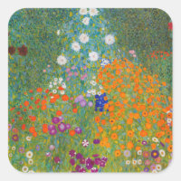 Gustav Klimt - Jardín de flores