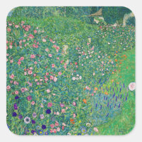 Gustav Klimt - Paisaje de los jardines italianos
