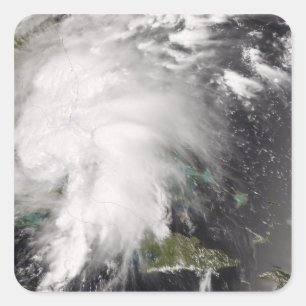 Pegatina Cuadrada Hada tropical 5 de la tormenta