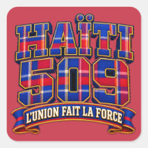 Haïti 509 Madras L'Union Fait la Force | T-shirt
