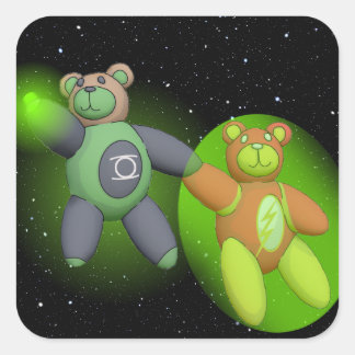 Pegatina Cuadrada HalBeary(2)