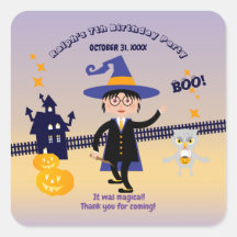 Halloween Costume Boy Wizard Fiesta de cumpleaños