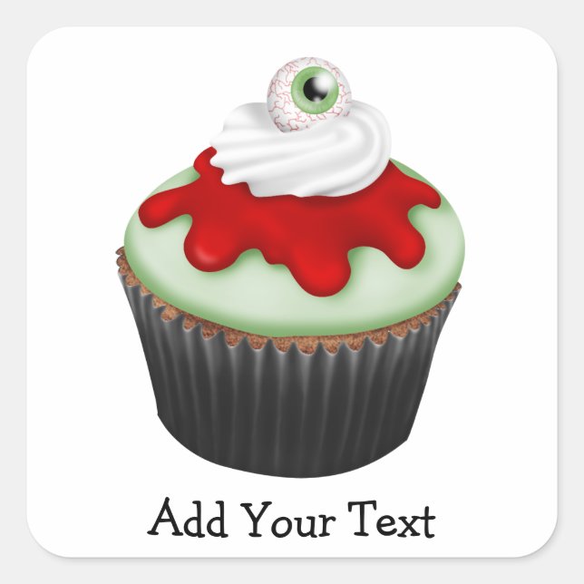 Pegatina Cuadrada Halloween - SRF (Anverso)