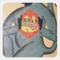 Hanuman revela a Rama y Sita