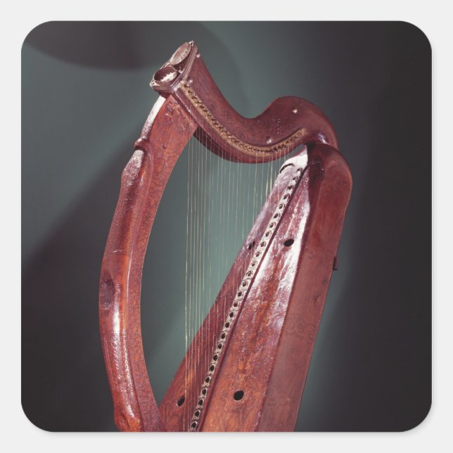 Pegatina Cuadrada Harp (Anverso)