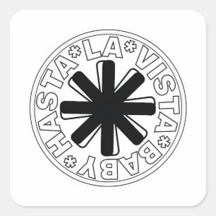 Pegatina Cuadrada Hasta la vista, baby!