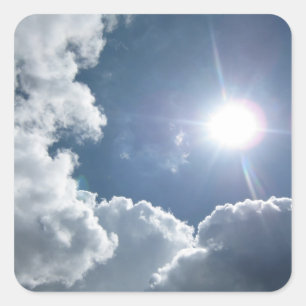 Pegatina Cuadrada Heaven Awaits (2) Pegatinas